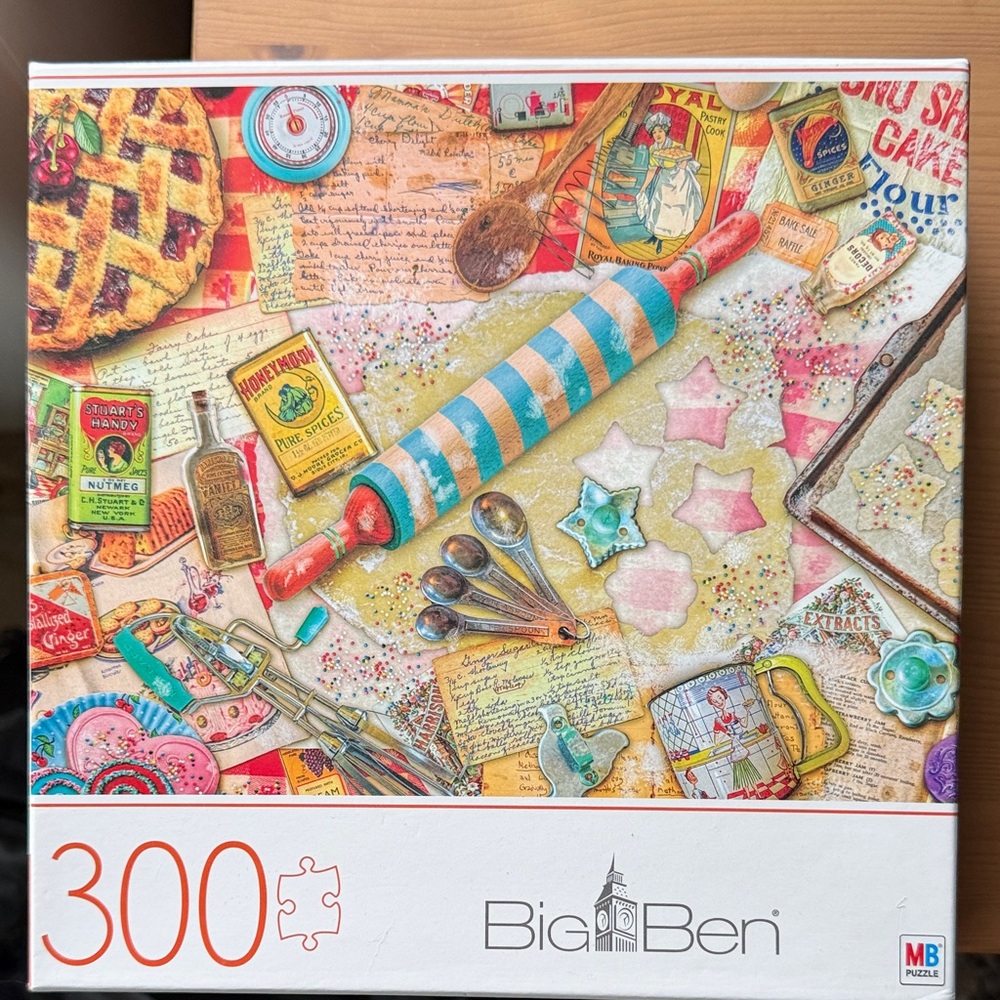 Big Ben 300-Piece Baking Puzzle - Colorful Kitchen Scene